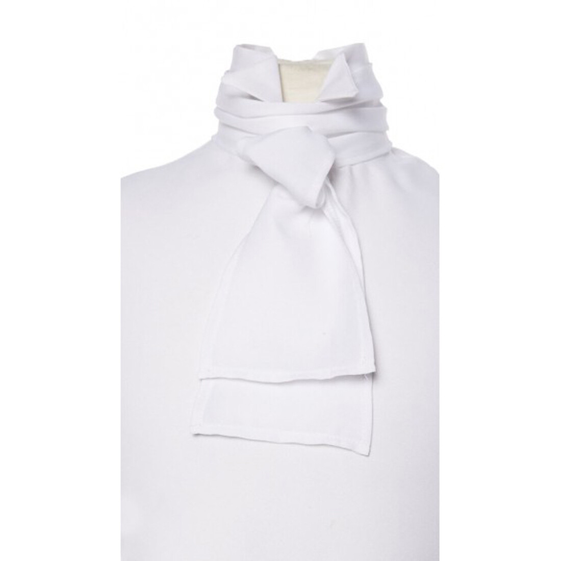 Shirt Front White or Black Cravat One Size
