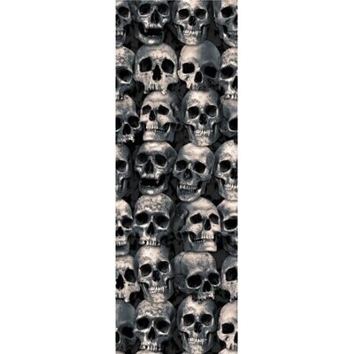 skull wall back drop