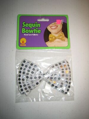 SEQUIN DOT BOW TIE