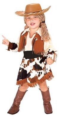 COWGIRL TODDLER COSTUME