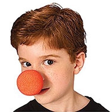 FOAM CLOWN NOSE-2&quot; RED