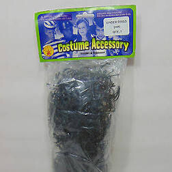 BLACK SPIDER RINGS-144 PC