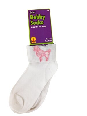 CHILD BOBBY SOX-WHITE