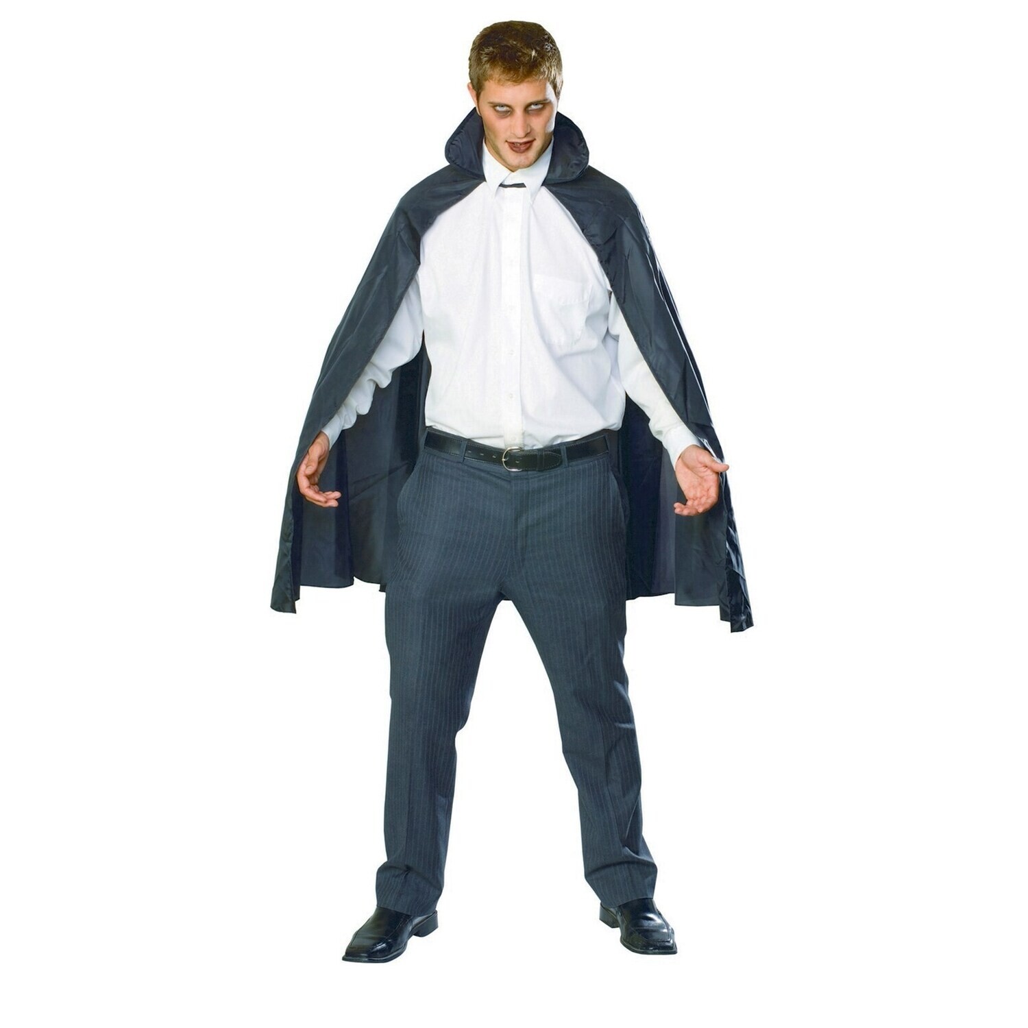 ECO BLACK TAFFETA CAPE