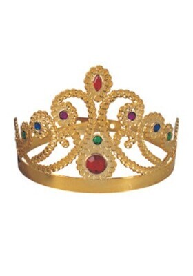 GOLD PLATED QUEENS&#39; TIARA