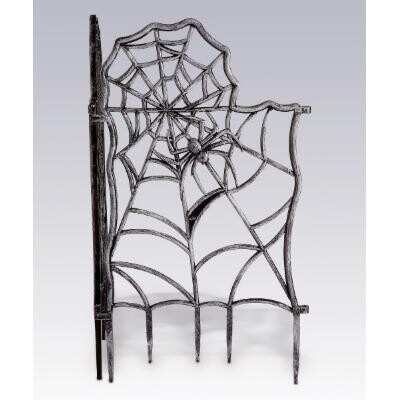 LARGE FENCE-SPIDER WEB
