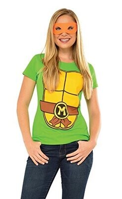Mutant Ninja Turtles Mask and T-Shirt