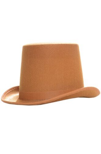 brown top hat