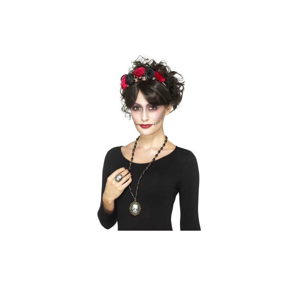Day of the Dead skeleton cameo set