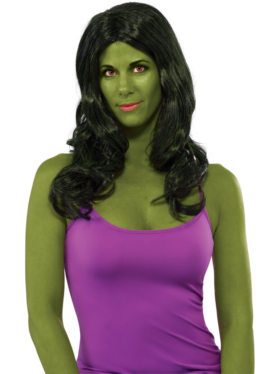 She Hulk sw adult wig