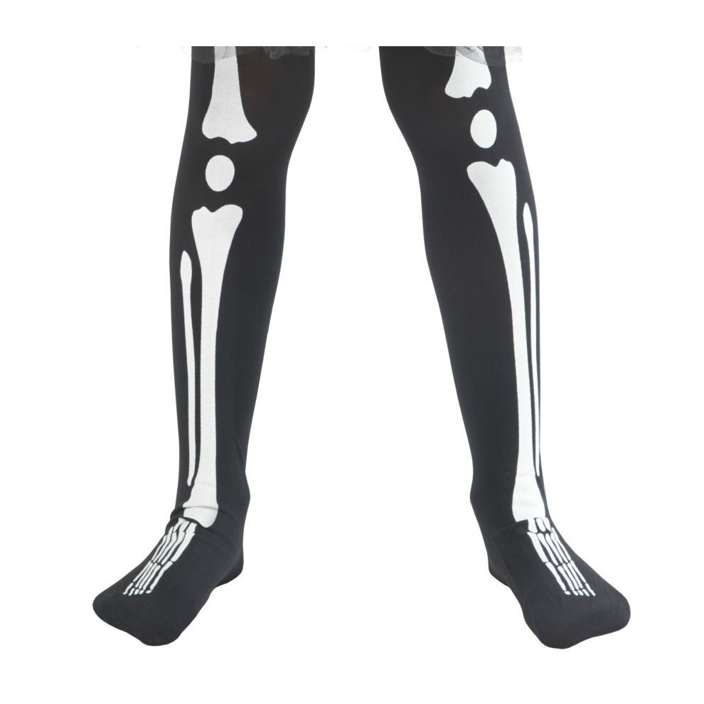 skeleton tights kids
