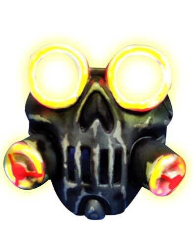 TOXIC LIGHT UP MASK