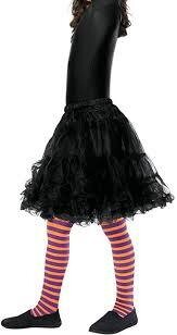 wicked witch tights orange/purple child