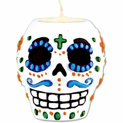 Day of the Dead Male tealight holder