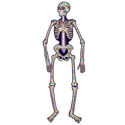 Jointed Day of the Dead Skeleton