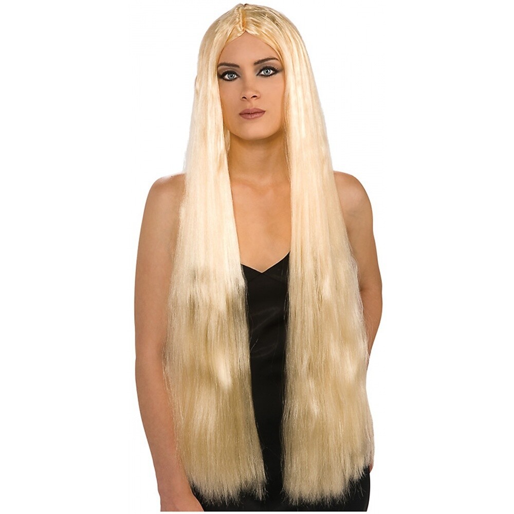 36&quot;LONG BLONDE WITCH WIG