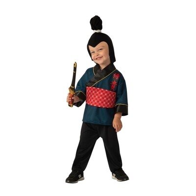 LITTLE SAMURAI TODDLER COSTUME 2T-4T