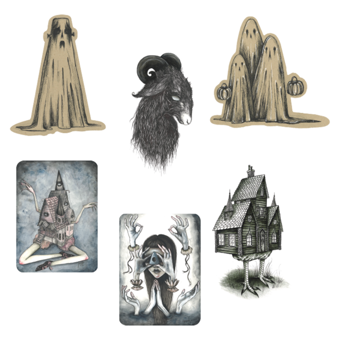 Wall Decor Little Ghouls LITG107