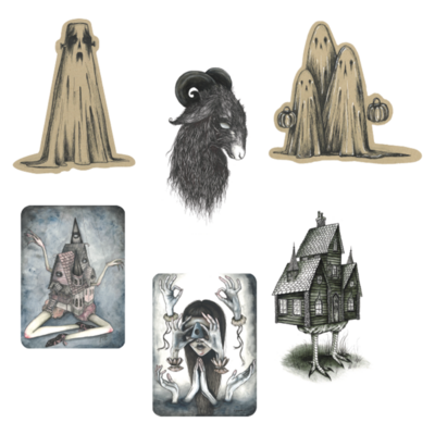 Wall Decor Little Ghouls LITG107