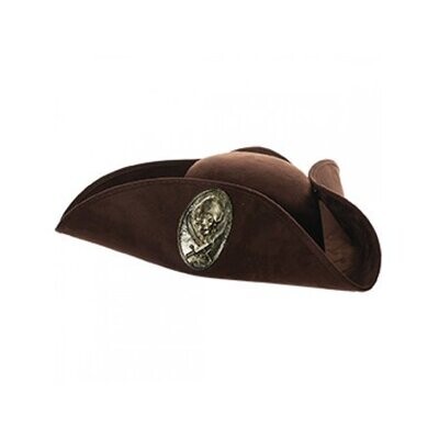 pirate emblem tricorner hat 