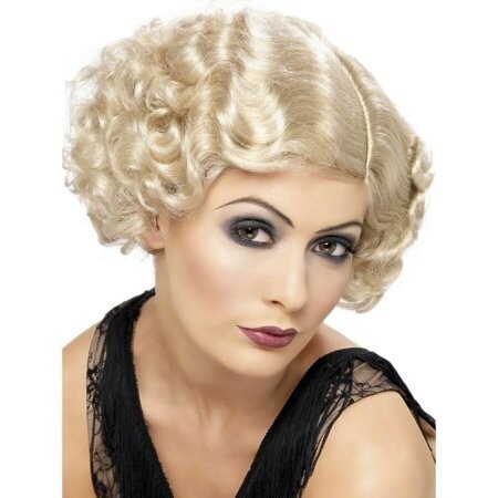20&#39;s flirty flapper wig