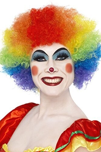 Crazy clown wig