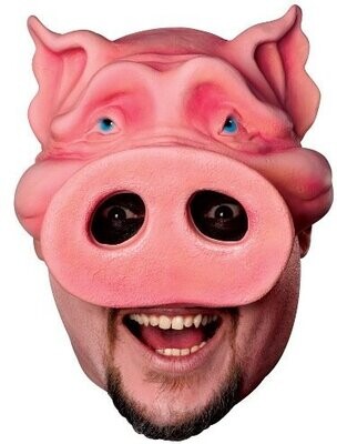 PIG BOY CHINLESS MASK
