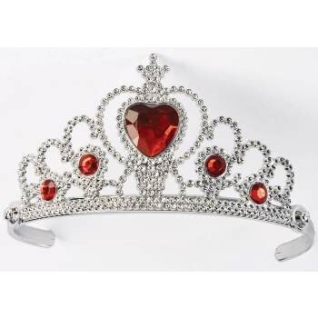 Ruby Heart Tiara