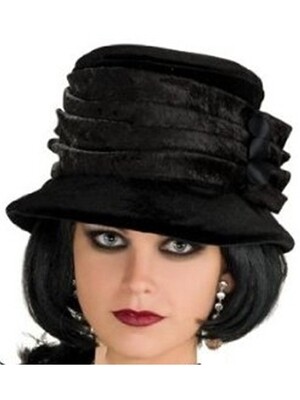 All that jazz black velvet hat