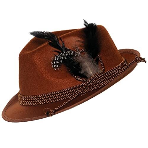 Bavarian hat brown