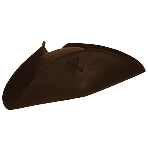 Suede Tricorner hat brown