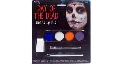 Day of dead makeup kit