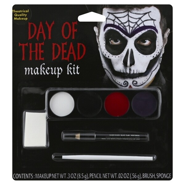 Day of dead makeup kit
