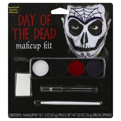 Day of dead makeup kit