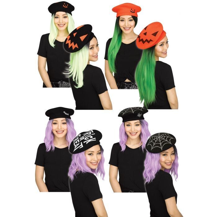 Halloween beret asst