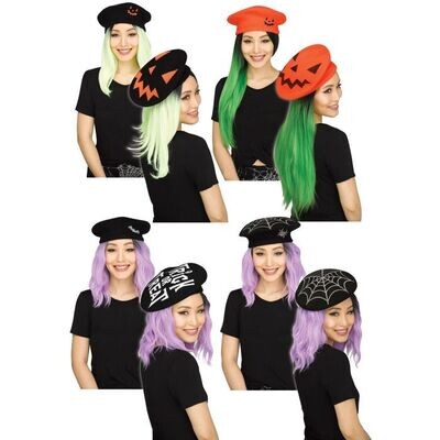 Halloween beret asst