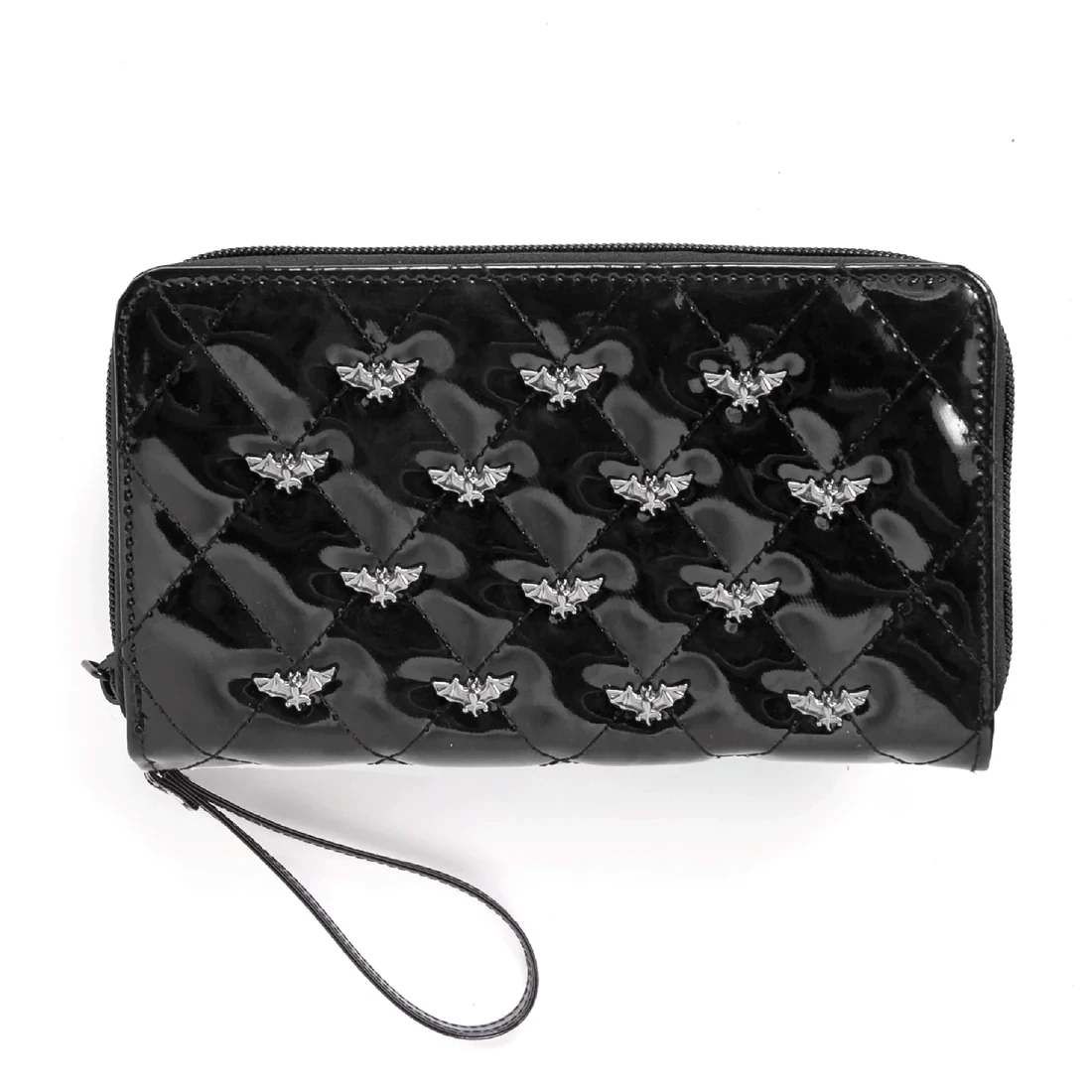 Black studded wallet bats