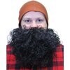 Curly beard