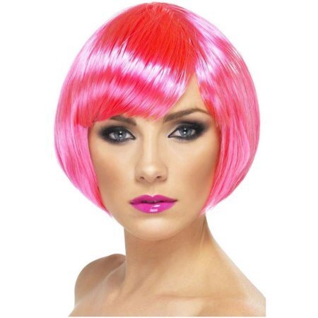 Babe wig hot pink