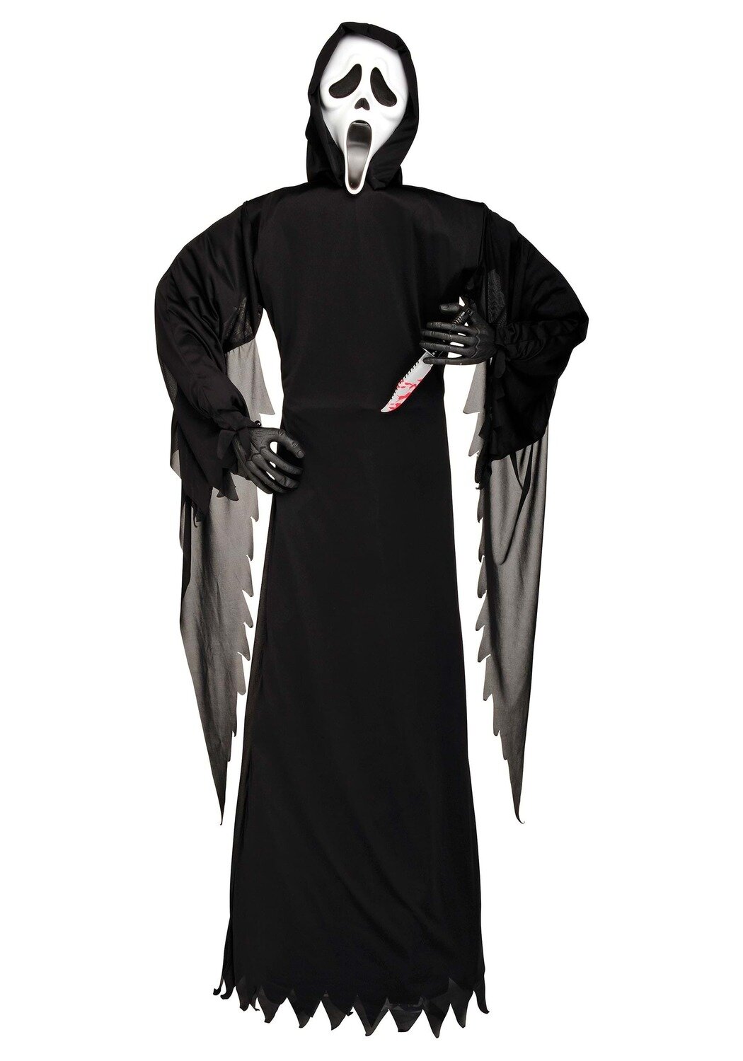 Ghost face w knife (6 Ft)