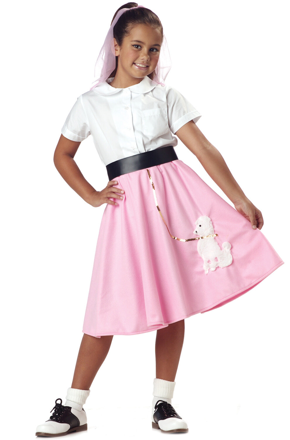 Poodle skirt girls