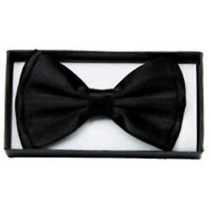 Tie Black Satin