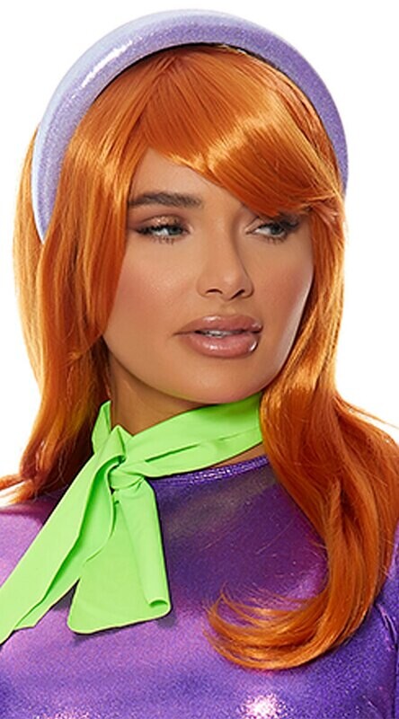 orange daphne wig