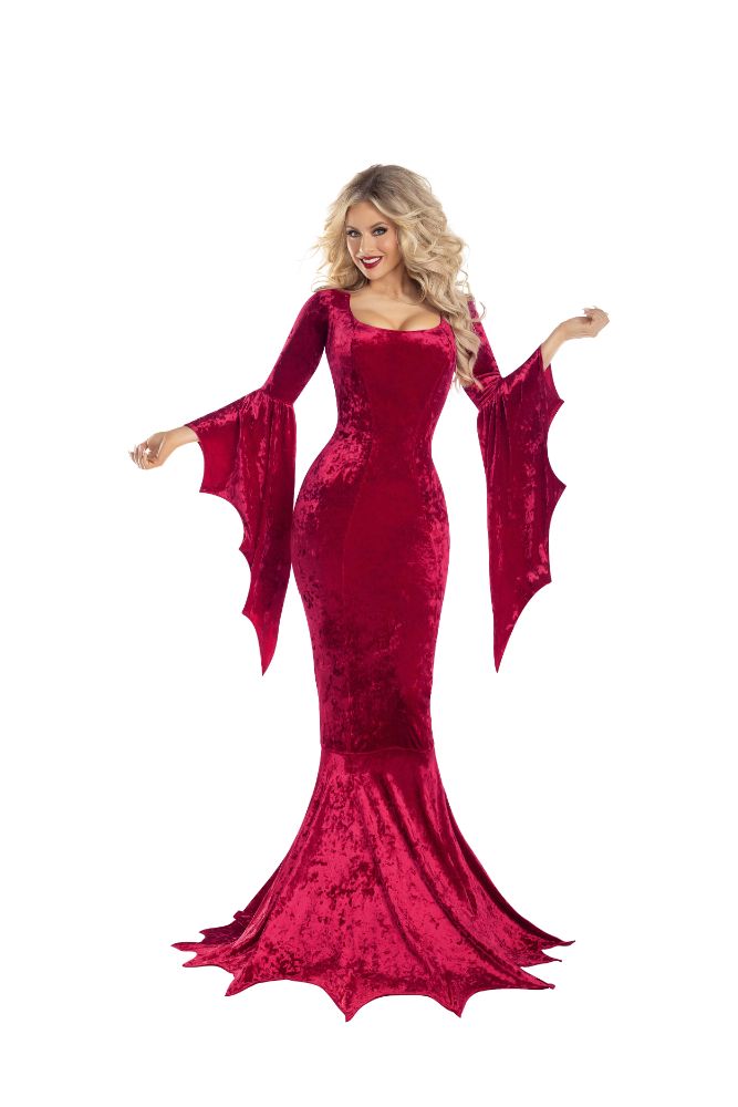 Vamp Dress red Velvet