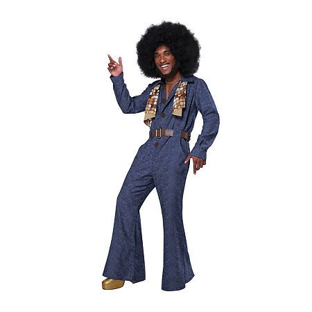 70&#39;s Denim Jumpsuit