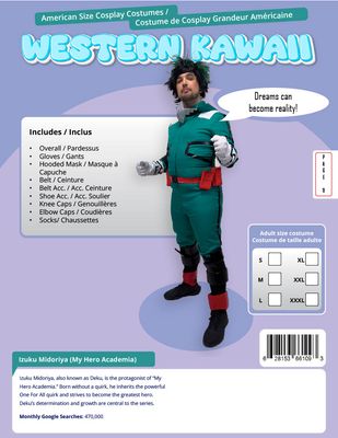 Izuku Midoriya wig
