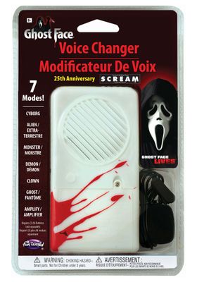 Ghost Face voice changer 25th anniversary