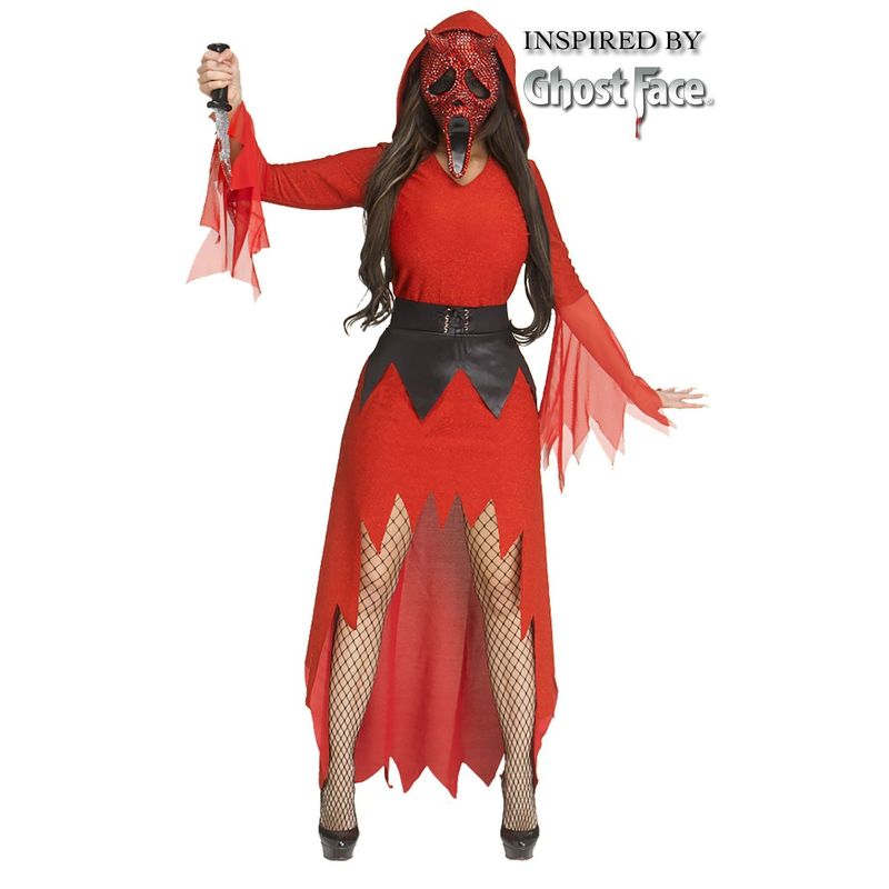 Bling Devil Face costume women