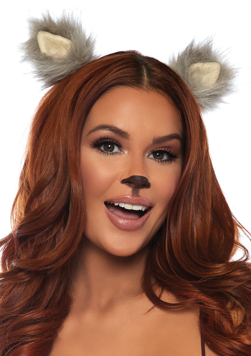 furry ear clips
