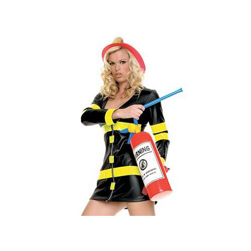 Inflatable fire extinguisher
